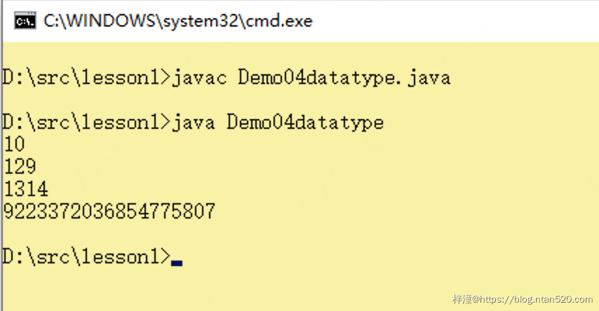 Java基本数据类型插图6 Java基本数据类型插图6