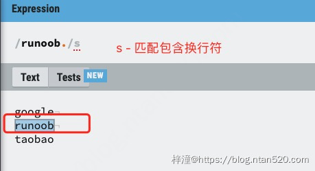 正则表达式使用简介插图6 正则表达式使用简介插图6
