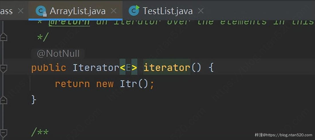 Java List的四种遍历方法插图5