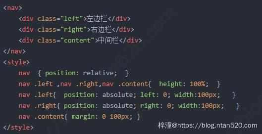 CSS三栏响应式布局之中间自适应插图5