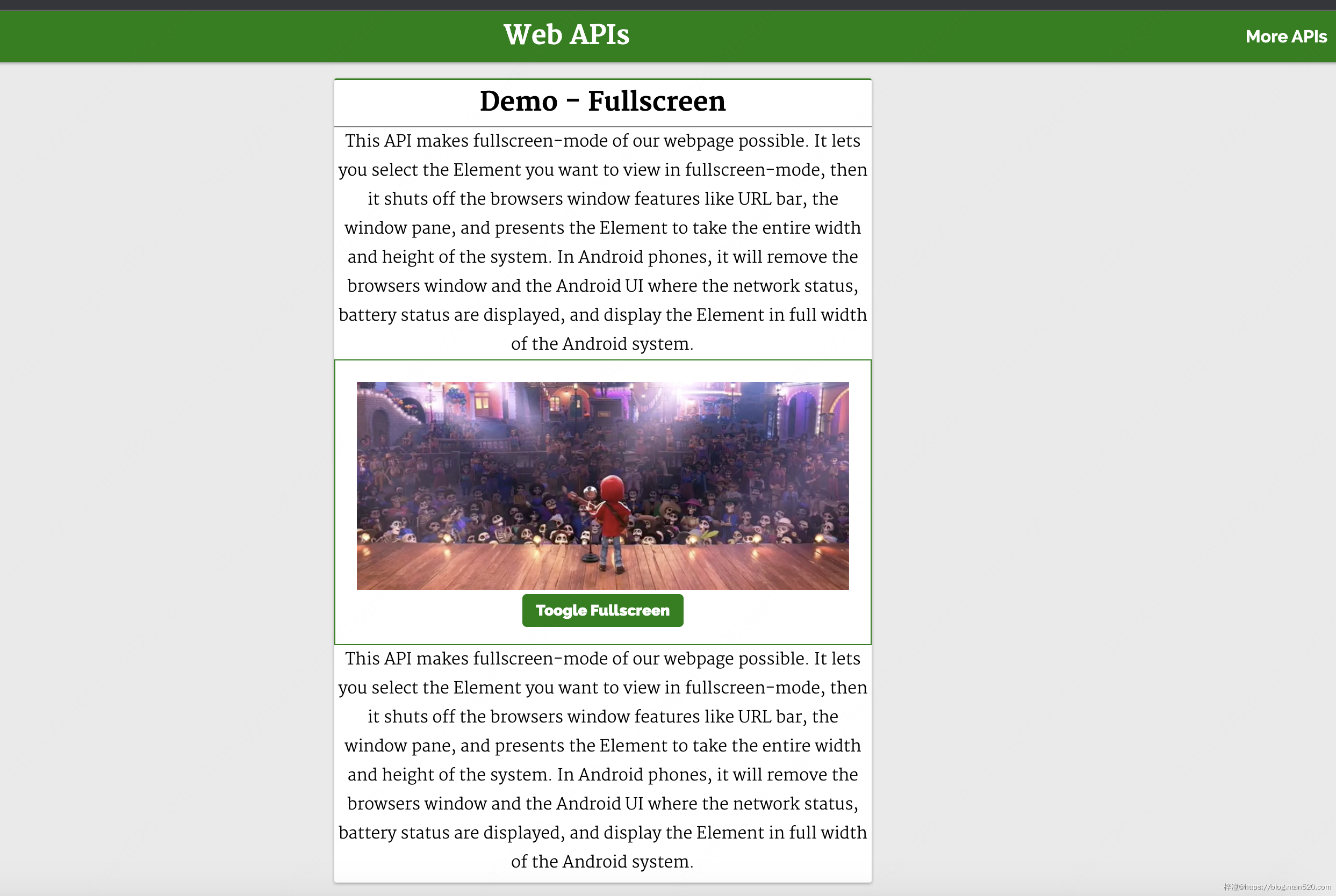 八个鲜为人知实用的Web API插图4 八个鲜为人知实用的Web API插图4